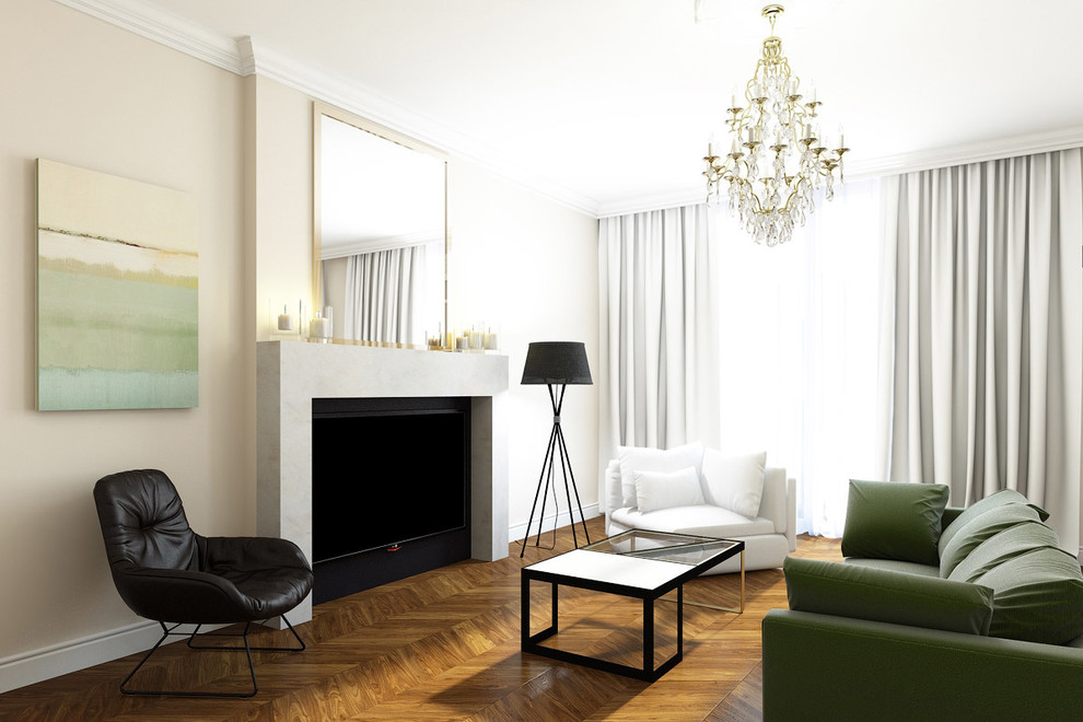 Анна Гусева. Дизайн-проект "Парижская квартира"