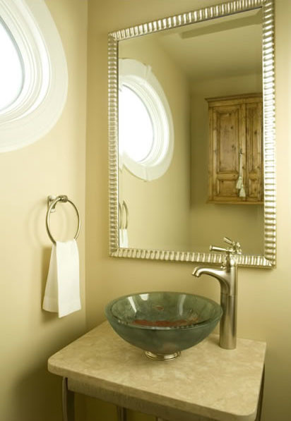 Inspiration for a transitional bathroom remodel in DC Metro