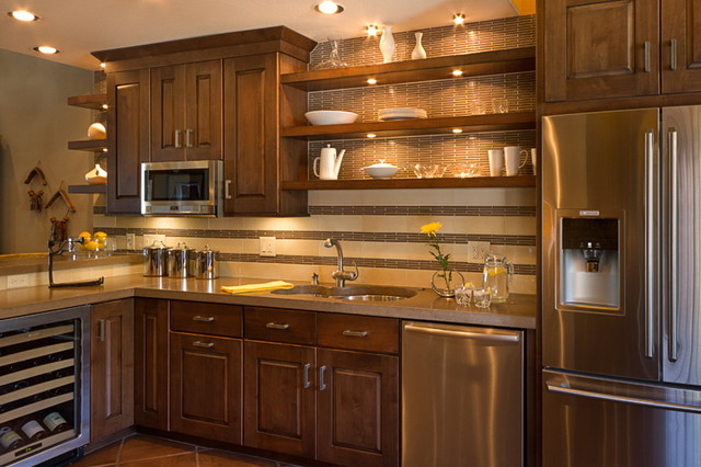 modern southwest kitchen eclectic