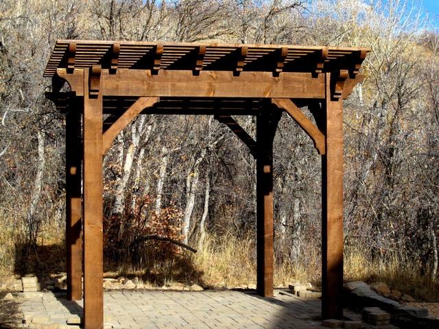 Lounge Size Pergolas - Rustic - Patio - Salt Lake City - by Western ...