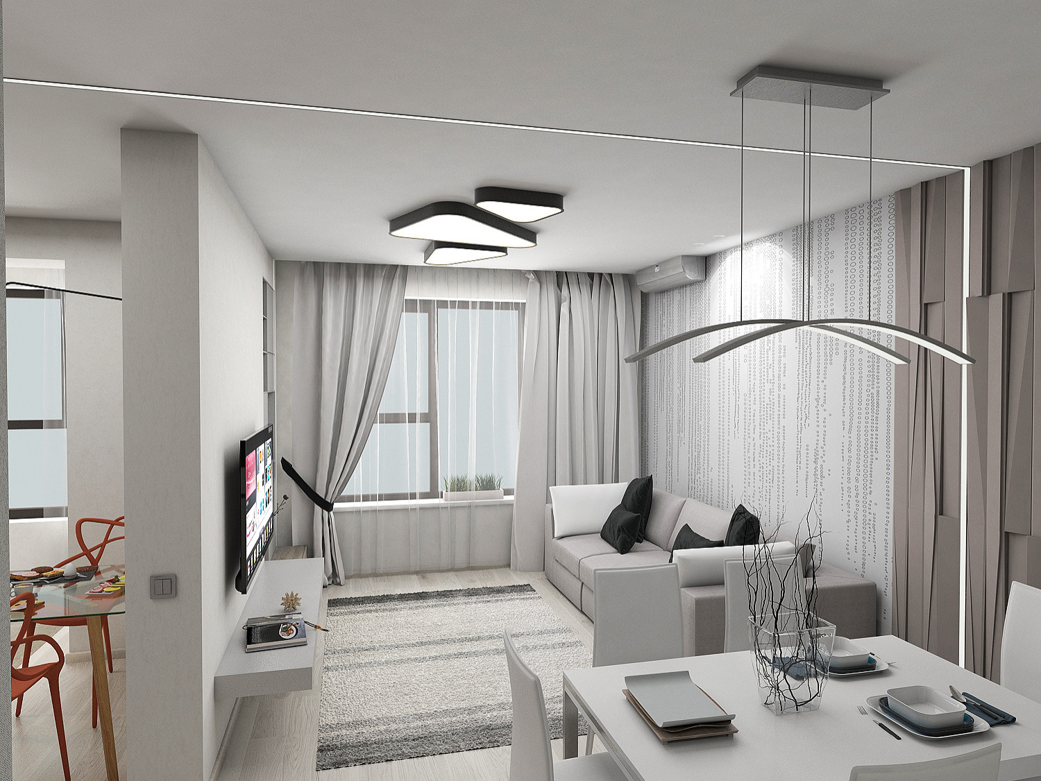 3-х комнатная квартира в ЖК Крона