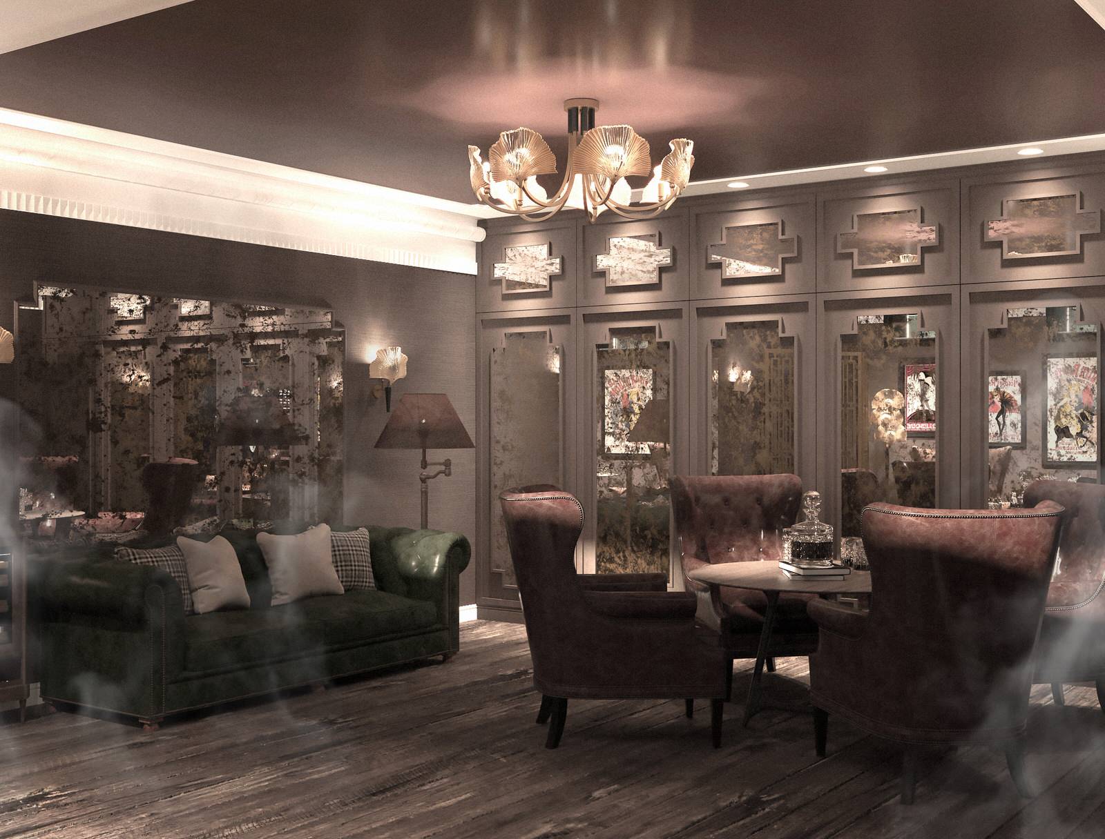 Дом в стиле "Русский лофт"