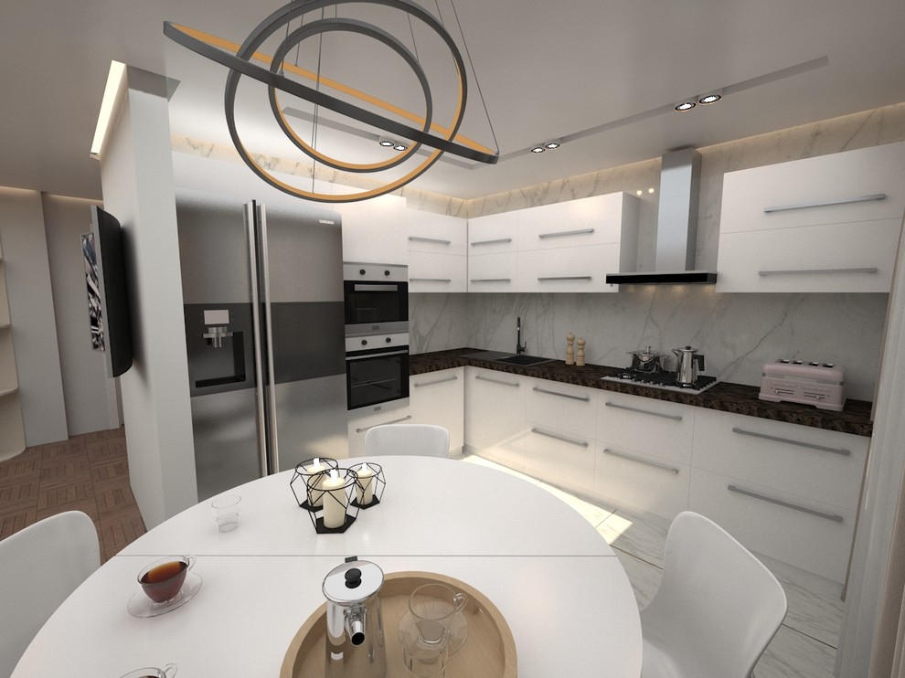 Гостиная для большой семьи