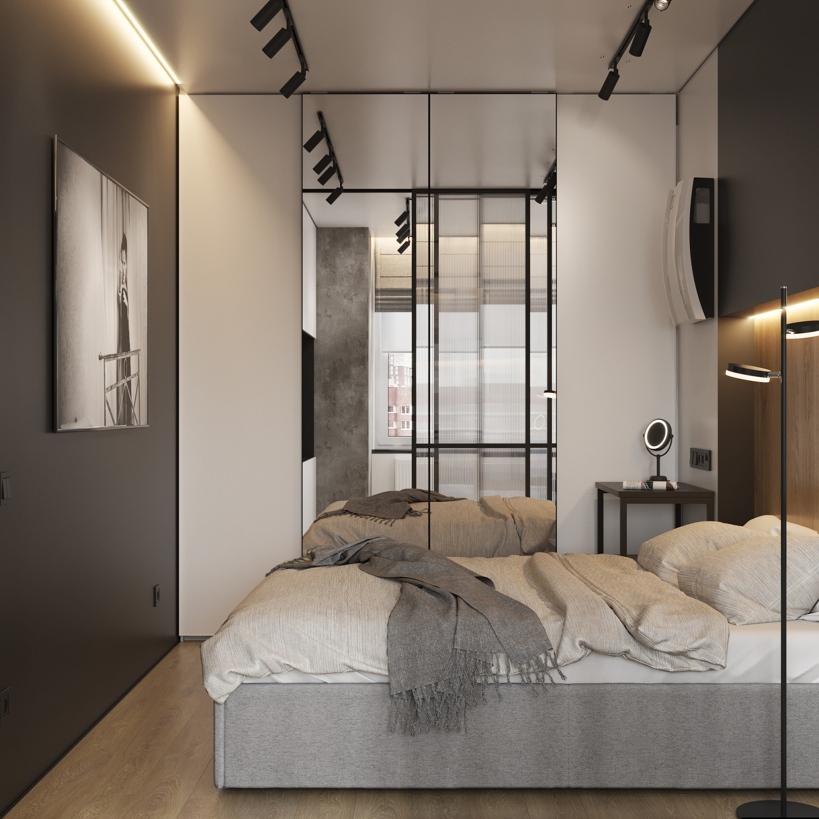 Проект однокомнатной квартиры в ЖК Среда