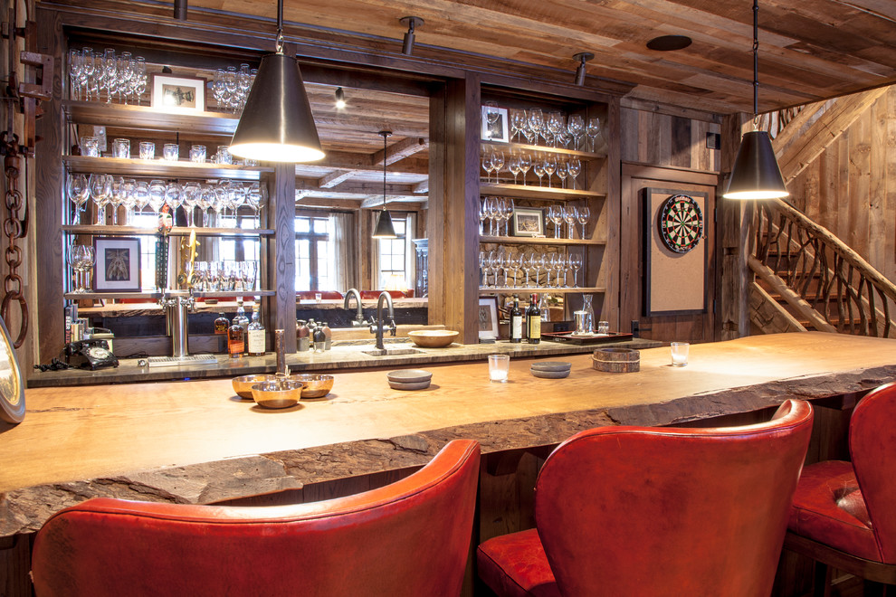 New Hampshire Snow and Lake Lodge - Rustic - Boston - by MossCreek | Houzz