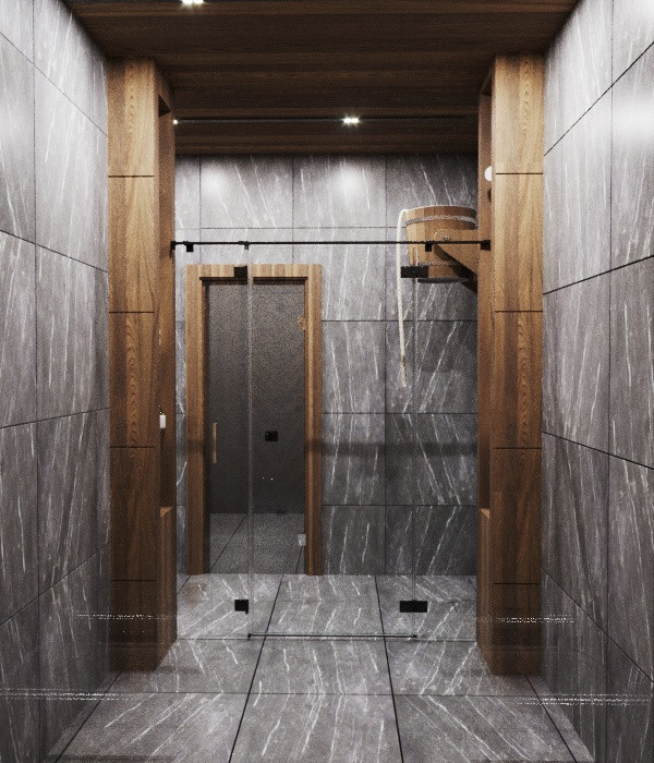 Дизайн зоны барбекю и бани