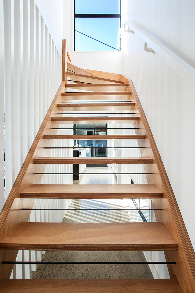 Inspiration for a contemporary staircase in Auckland.