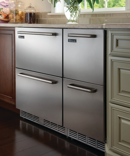 Perlick 24 Signature Series Freezer Drawers And 15 Refrigerator