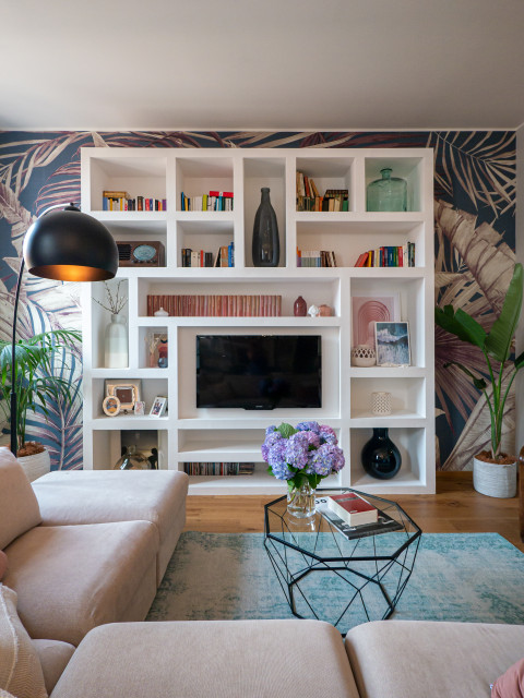 Armonia tra Vecchio e Nuovo contemporary-living-room