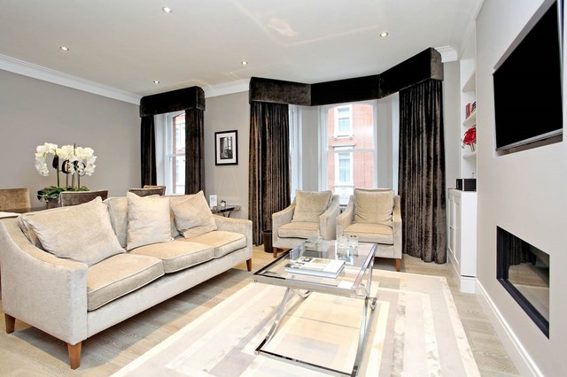Berners Street contemporary-living-room