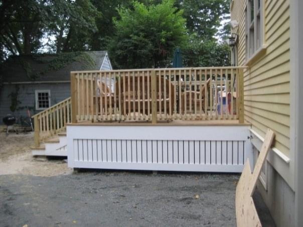 Decks and outdoor garden structures