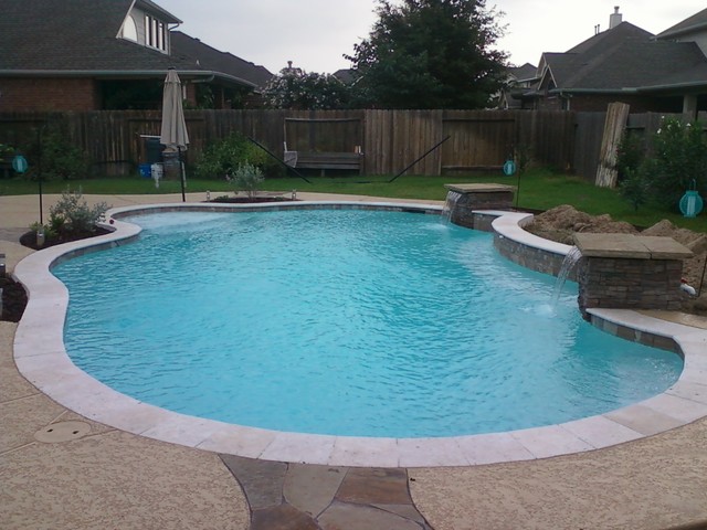 Cool Pools - Traditional - Pool - Houston - by Pool-Creations