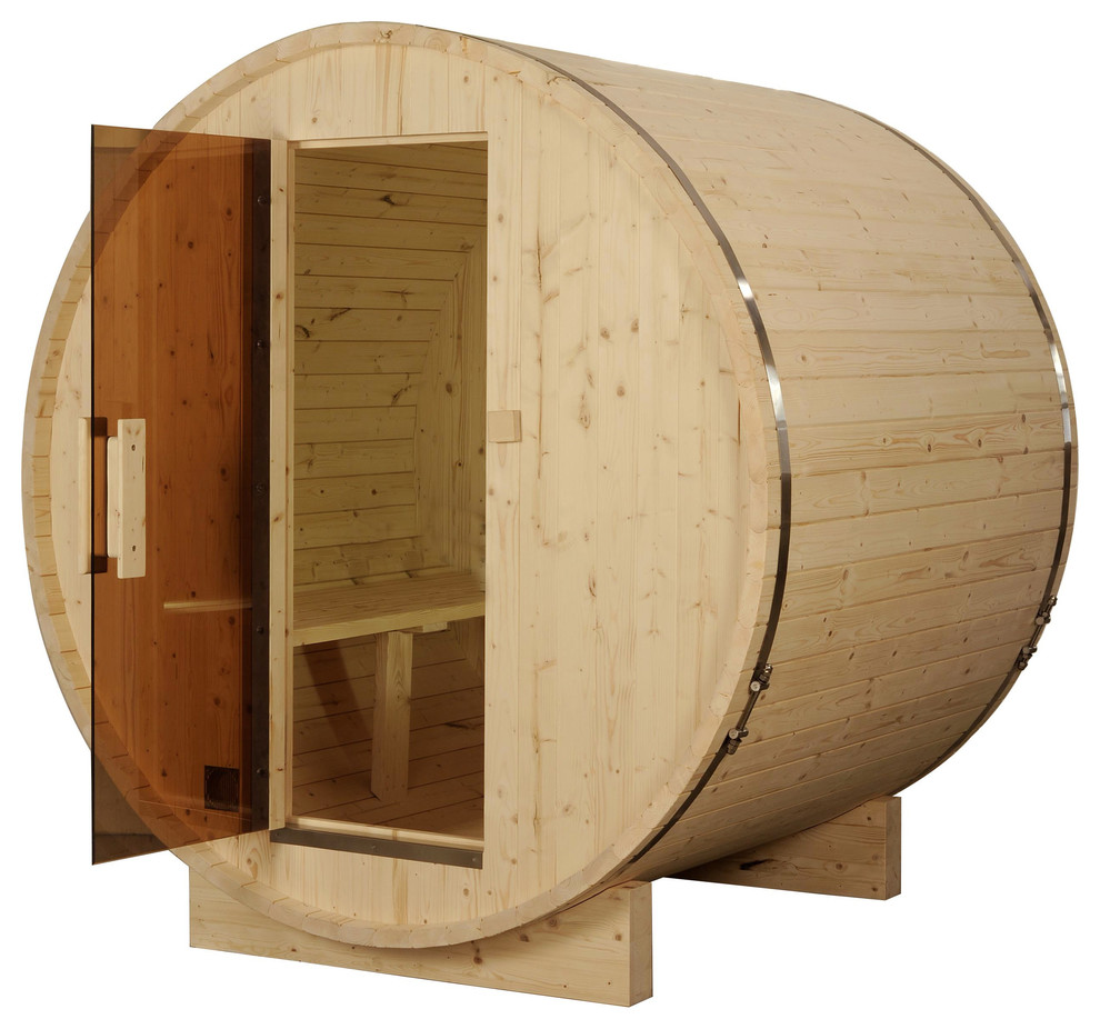 ALEKO 8 Person Finland Pine Sauna With ETL Electrical Heater