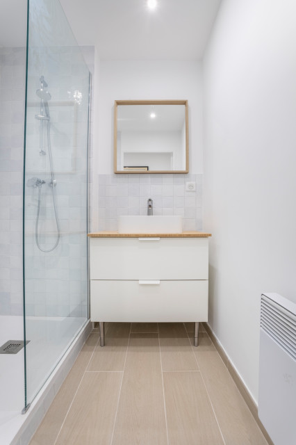 Transformation d'un Studio n T2 modern-badezimmer