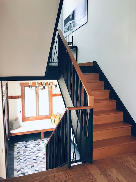 Home design - transitional home design idea in Denver