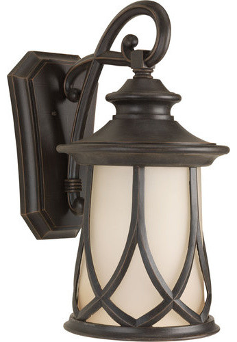 Progress Lighting P6606 Resort 1 Light 24" Tall Outdoor Wall Sconce with Etched