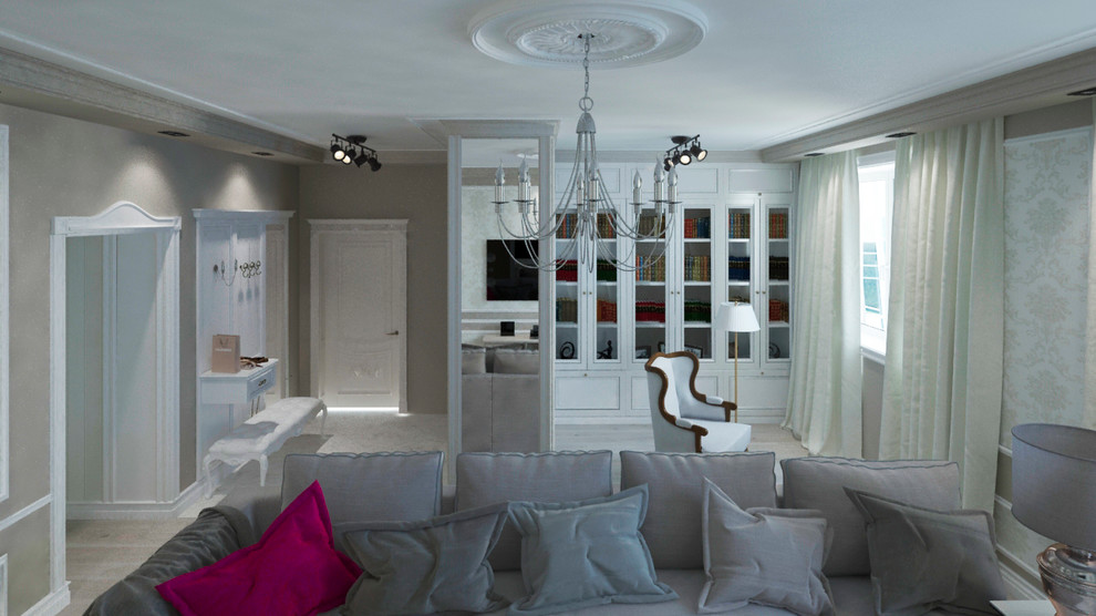 Дизайн интерьера, квартира, 70 м2