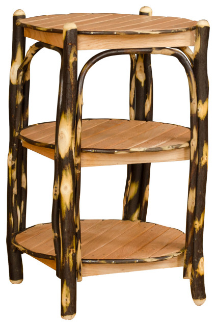 Rustic Round Log End Tables: Nature-Inspired Elegance for Your Living Room