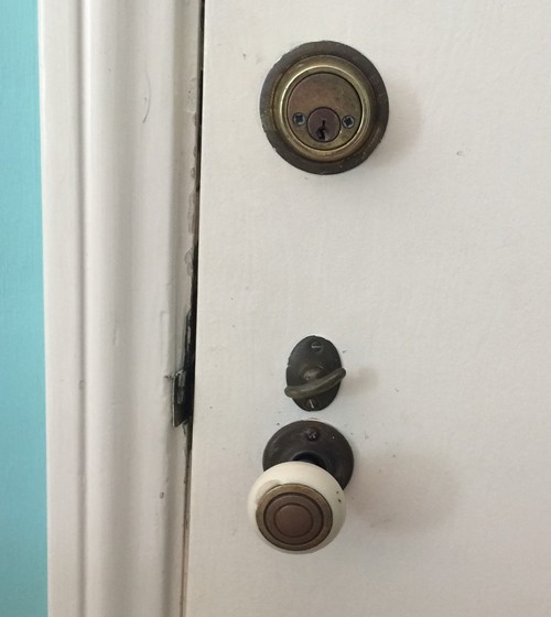 Front door interior handle keeps coming off Front door interior handle keeps coming off