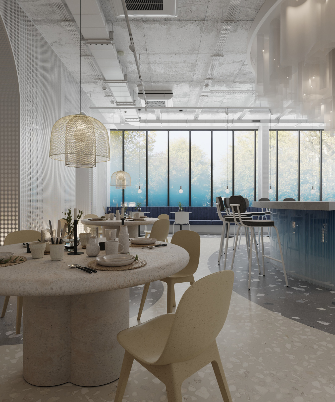 Дизайн-проект ресторана в Москве