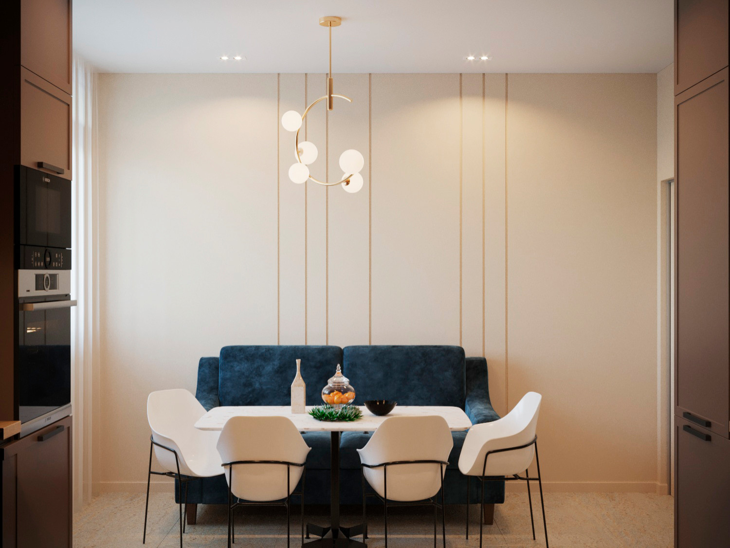 2х Уровневая квартира 90м2 в г. Пионерском. Кухня