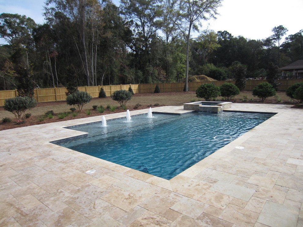 Design ideas for a traditional pool in Atlanta.