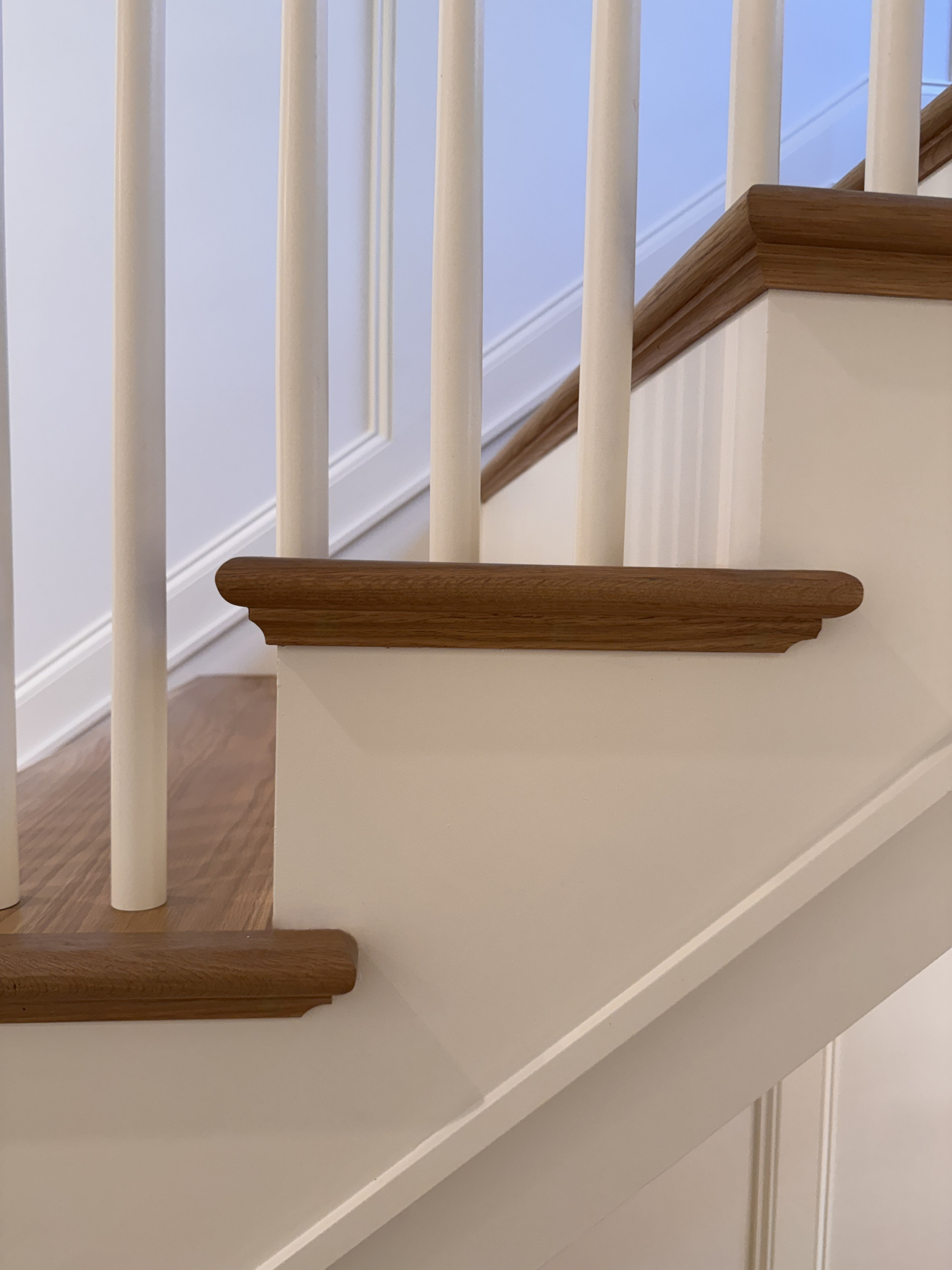 Project #160 | Traditional Box Stair with Gooseneck Handrail
