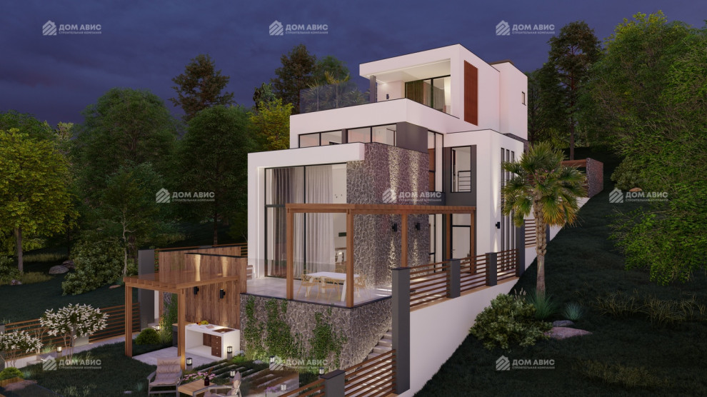 проект дома в Сочи, Черешня