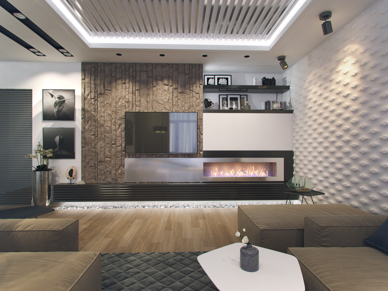 Гостиная в современном стиле