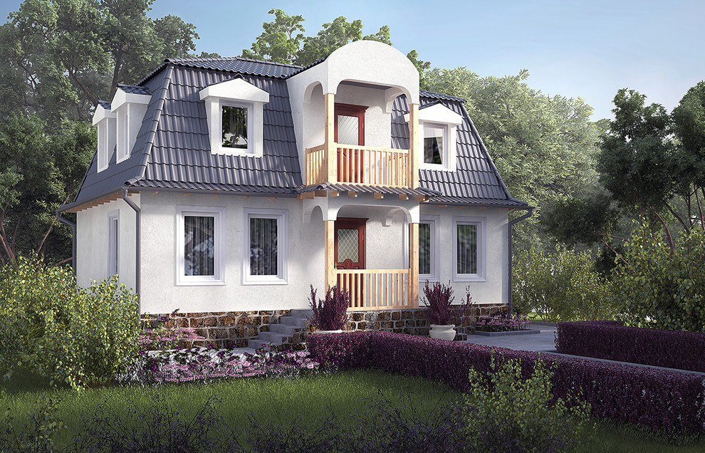 3d visualization cottage "Neoclassic"