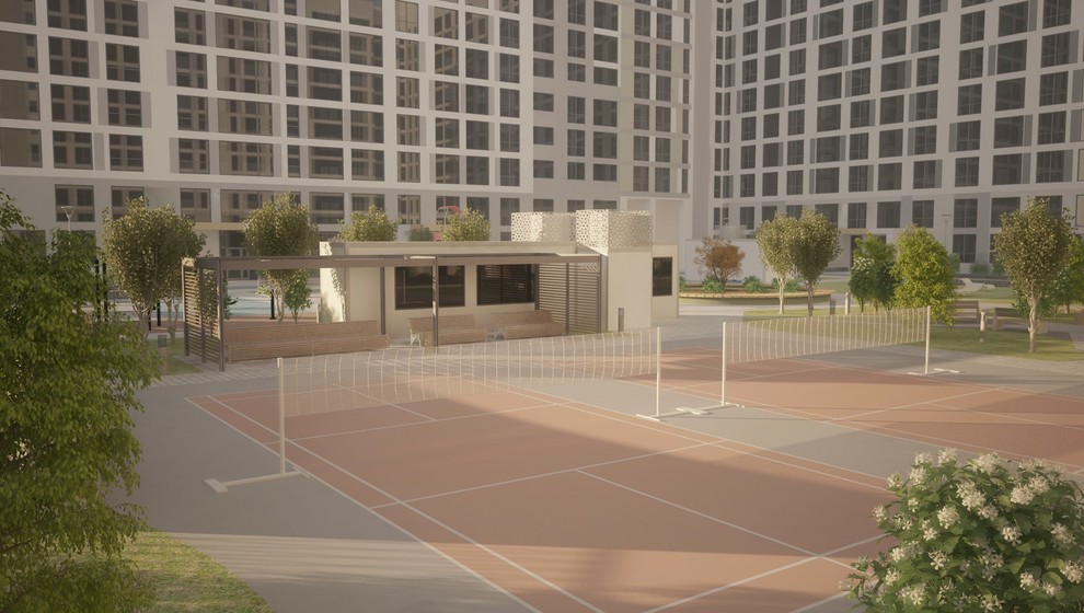 Эскизный проект благоустройства территории квартала "Новин" ГП4