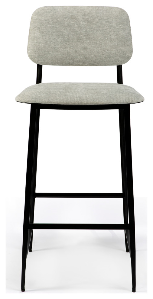 Light Gray Counter Stool OROA DC Contemporary Bar Stools And