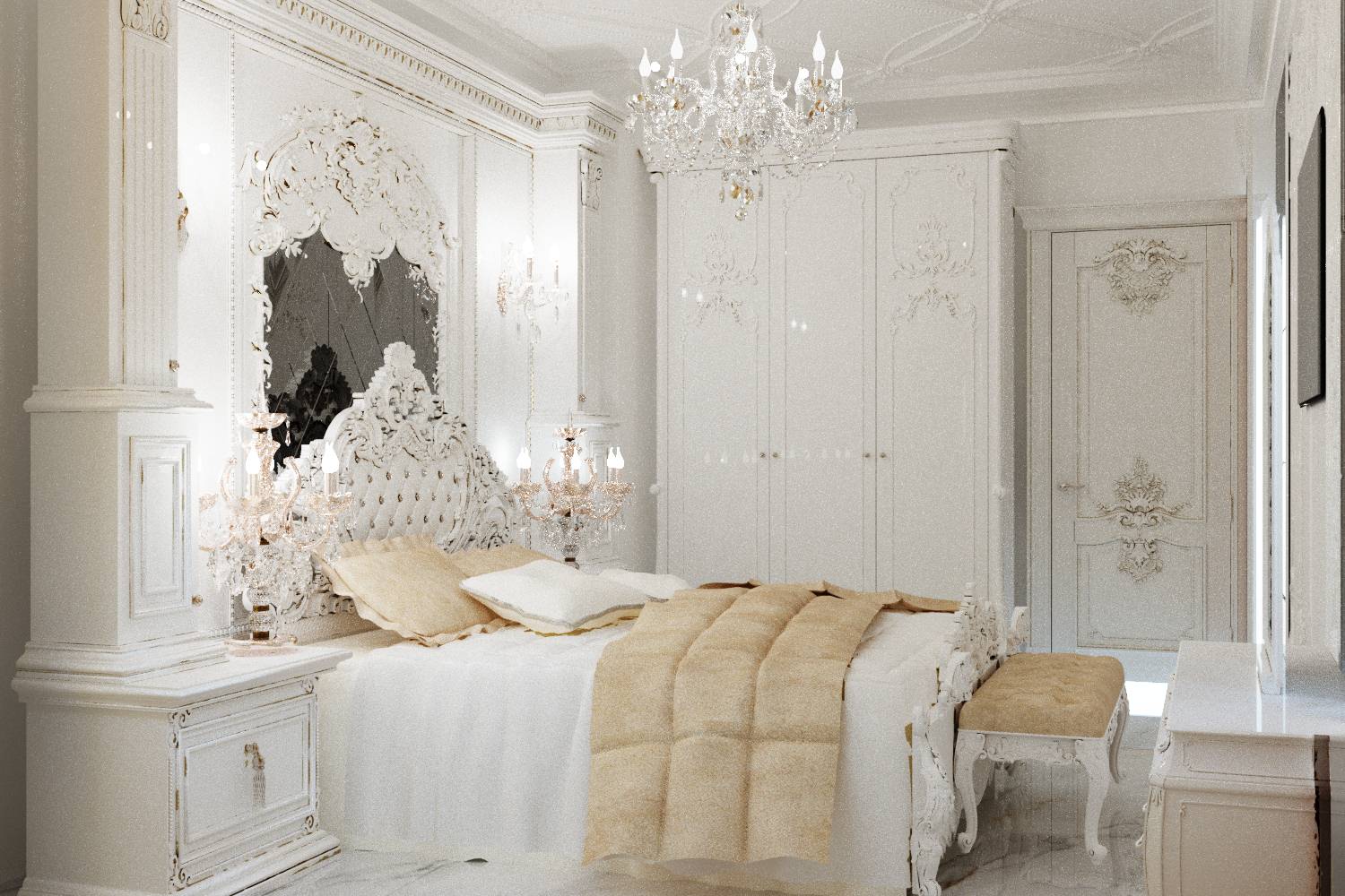 Дизайн-проект двухкомнатной квартиры площадью 70 кв.м