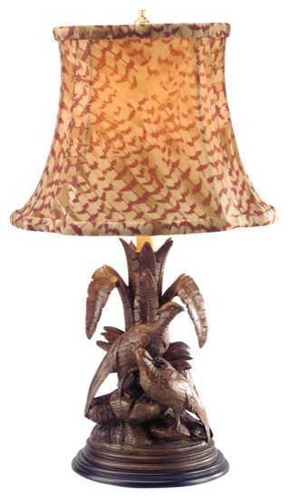 Sm 3 Pheasant Lamp - Traditional - Table Lamps - by Lodgeandcabins | Houzz