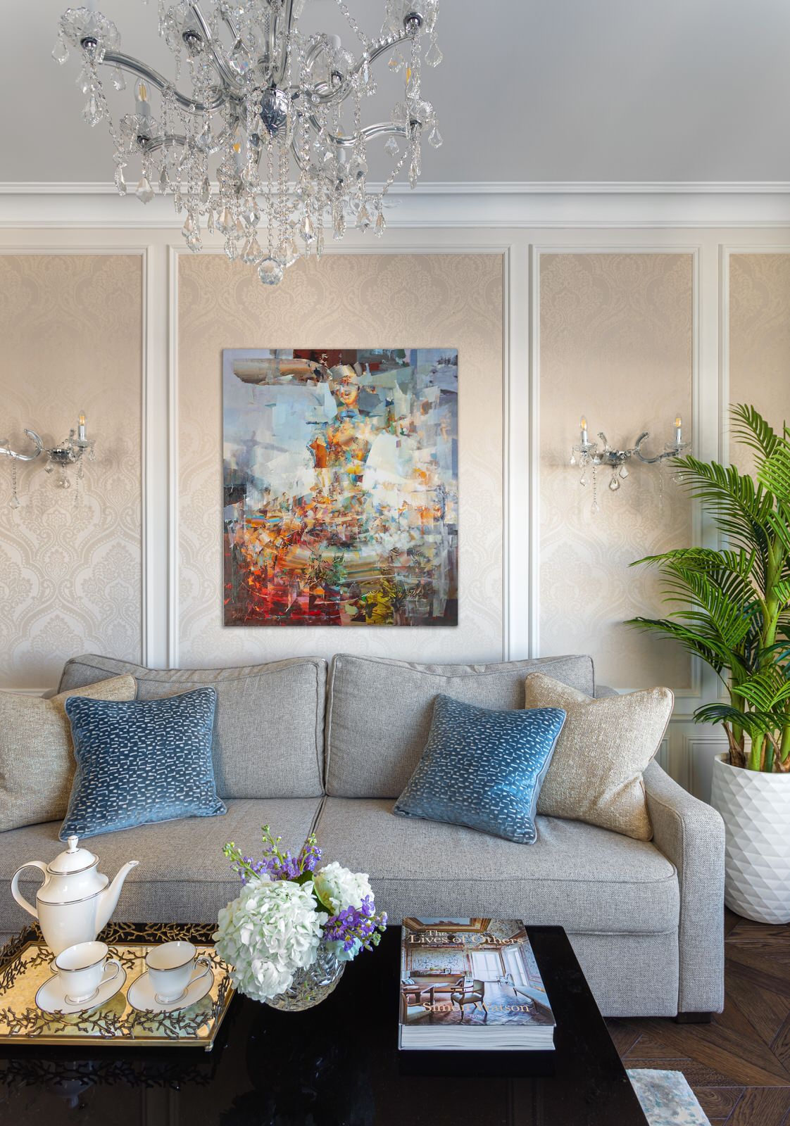 Трехкомнатная квартира с венгерским камином HQ Keramik