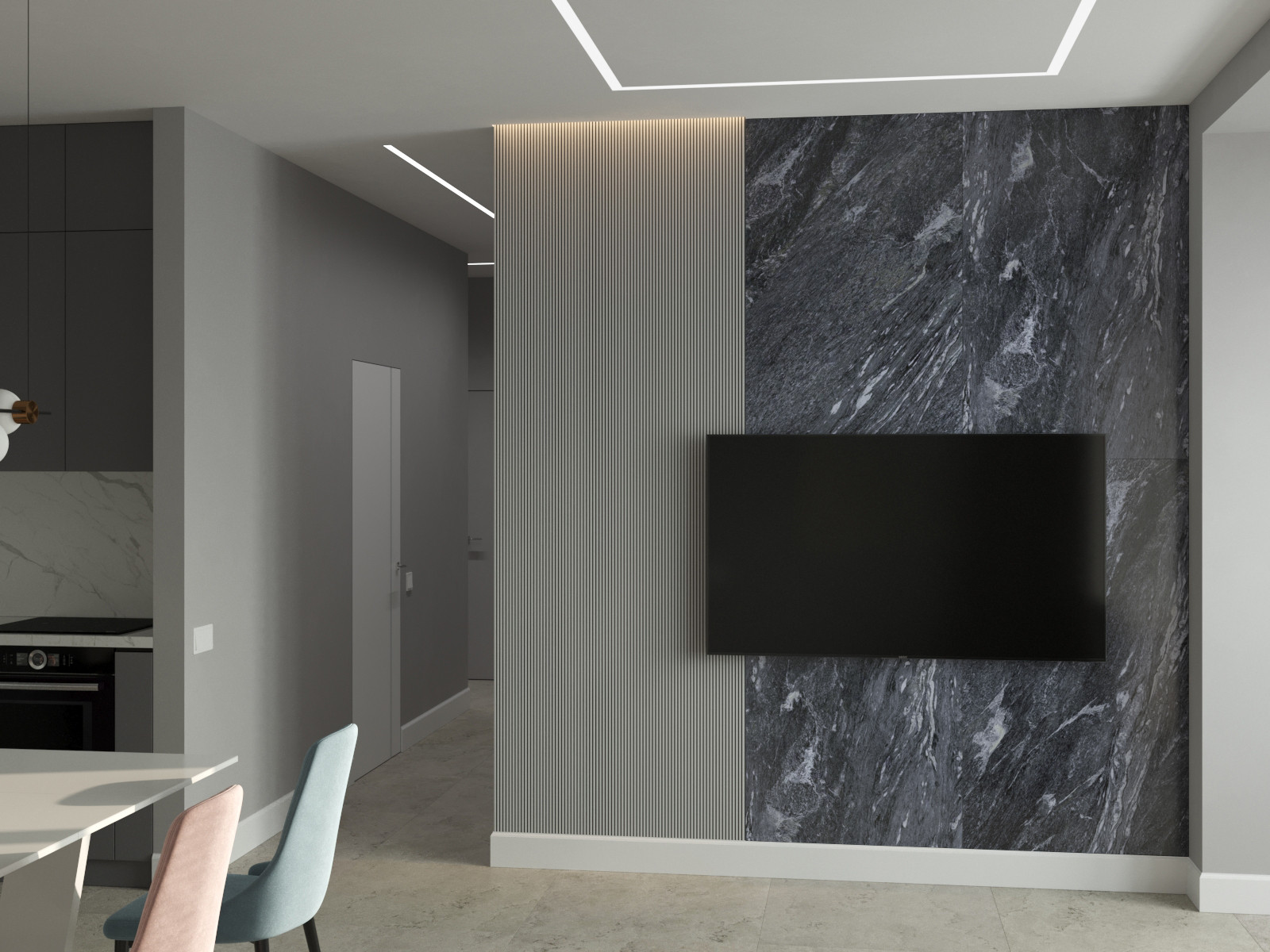 Квартира в стиле  "Фьюжн"  2024 г.