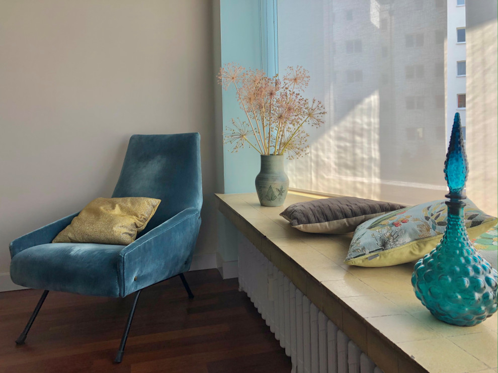 Eklektisches Wohnzimmer in Berlin