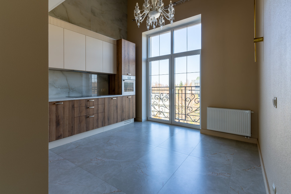 Ремонт в двухэтажной квартирк в ЖК "Да Винчи"