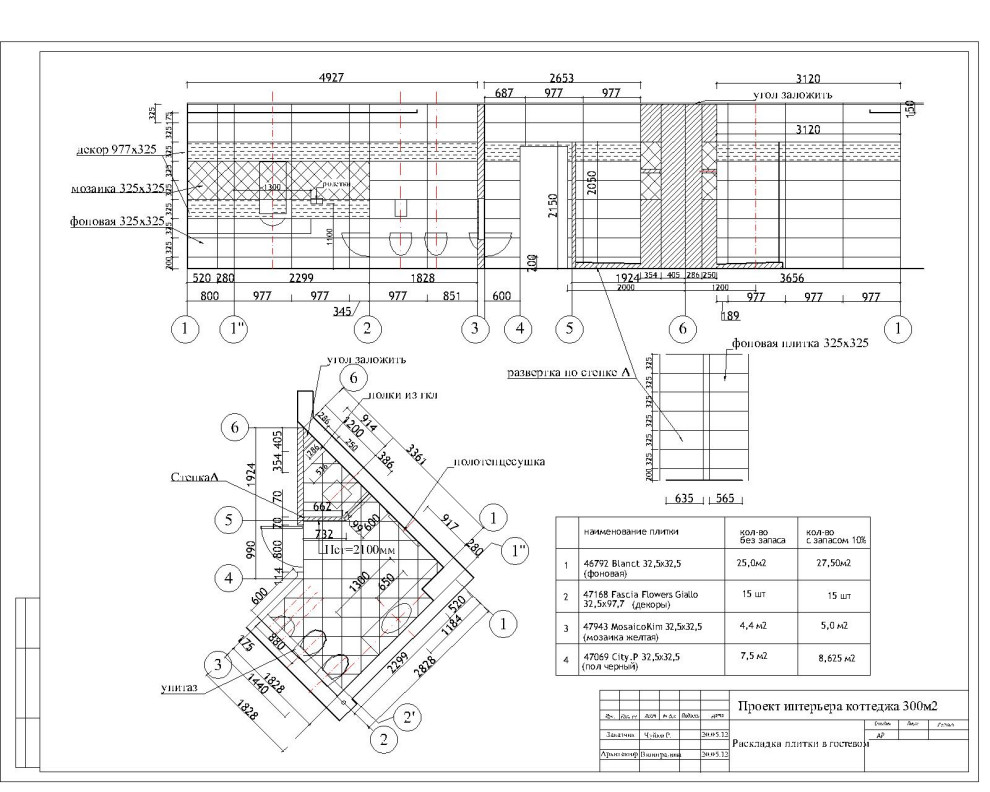 Коттедж 300м2. Гостевой санузел