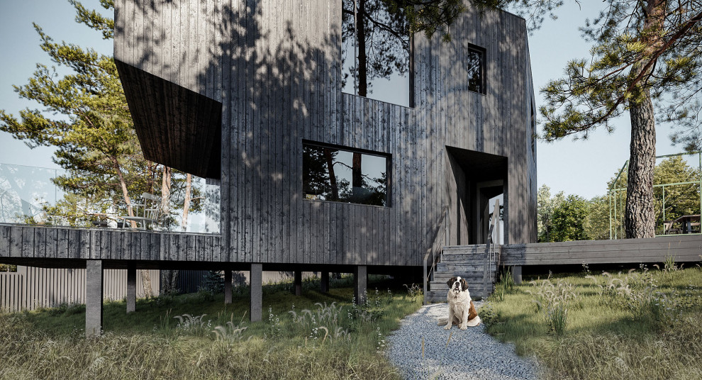 Дом с видом на озеро