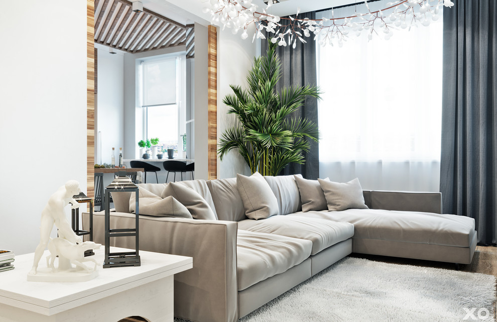 Eco-minimalism in 104 m2