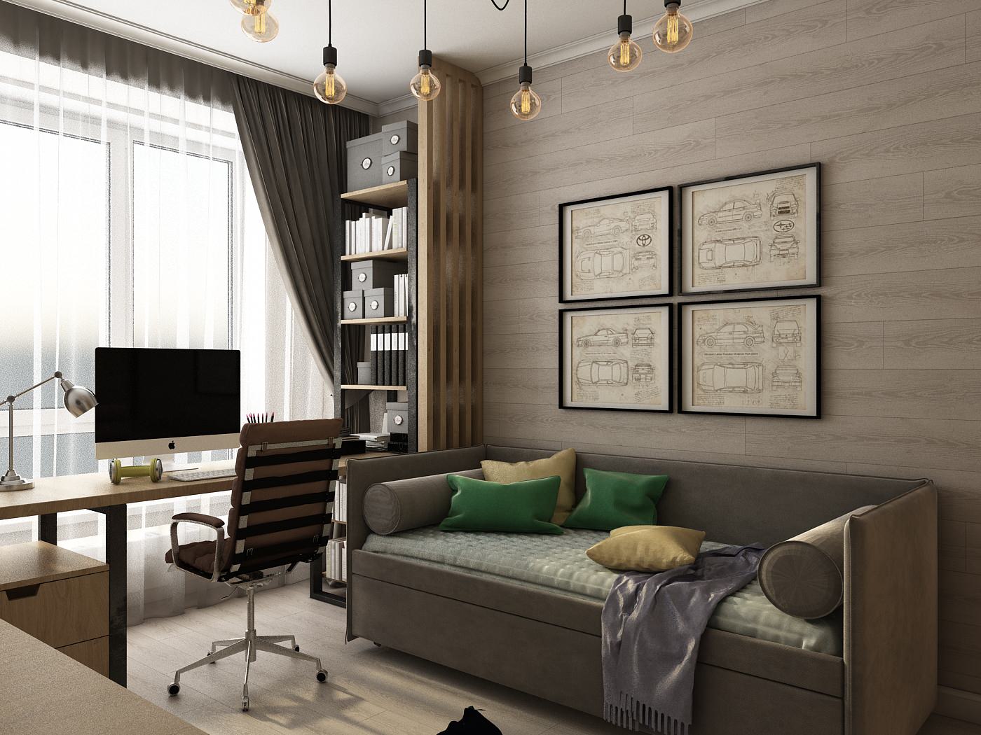 Комната для мальчика-подростка