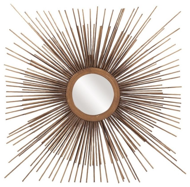 Aster Star Burst Mirror Midcentury Wall Mirrors By Hedgeapple