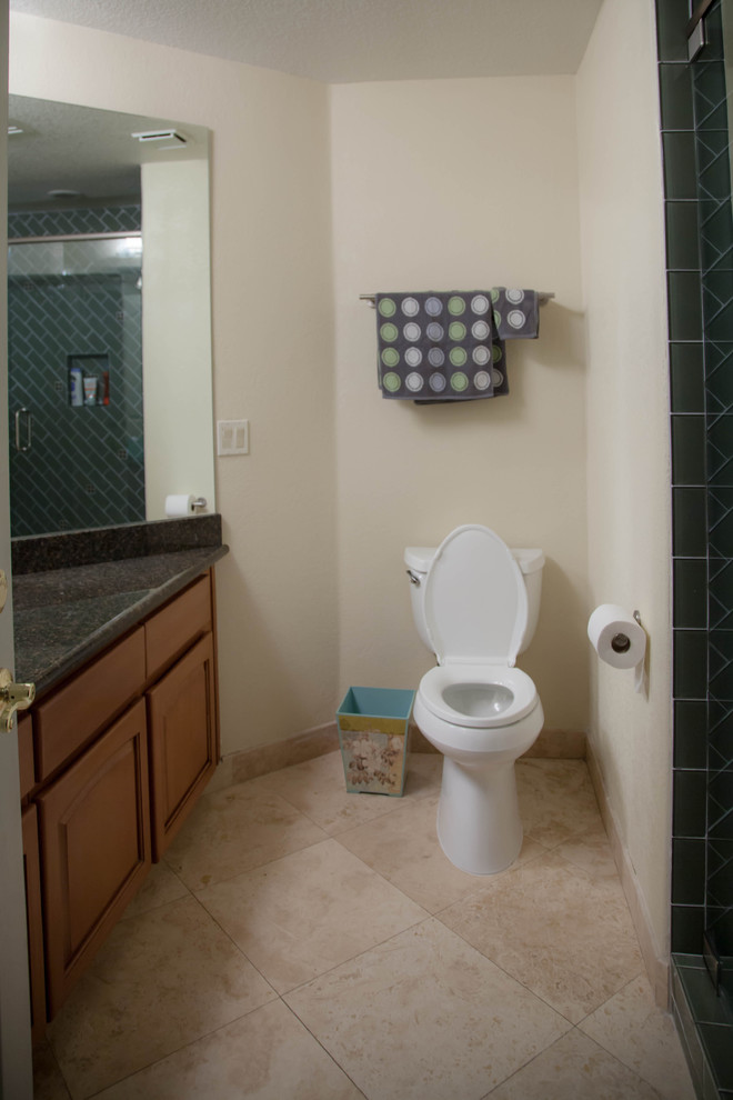 Inspiration for a contemporary bathroom remodel in Phoenix