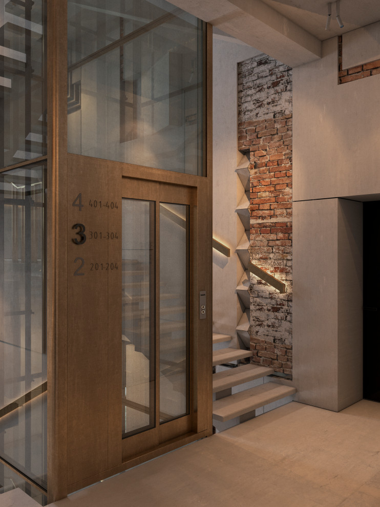 Лестница в апарт-отеле