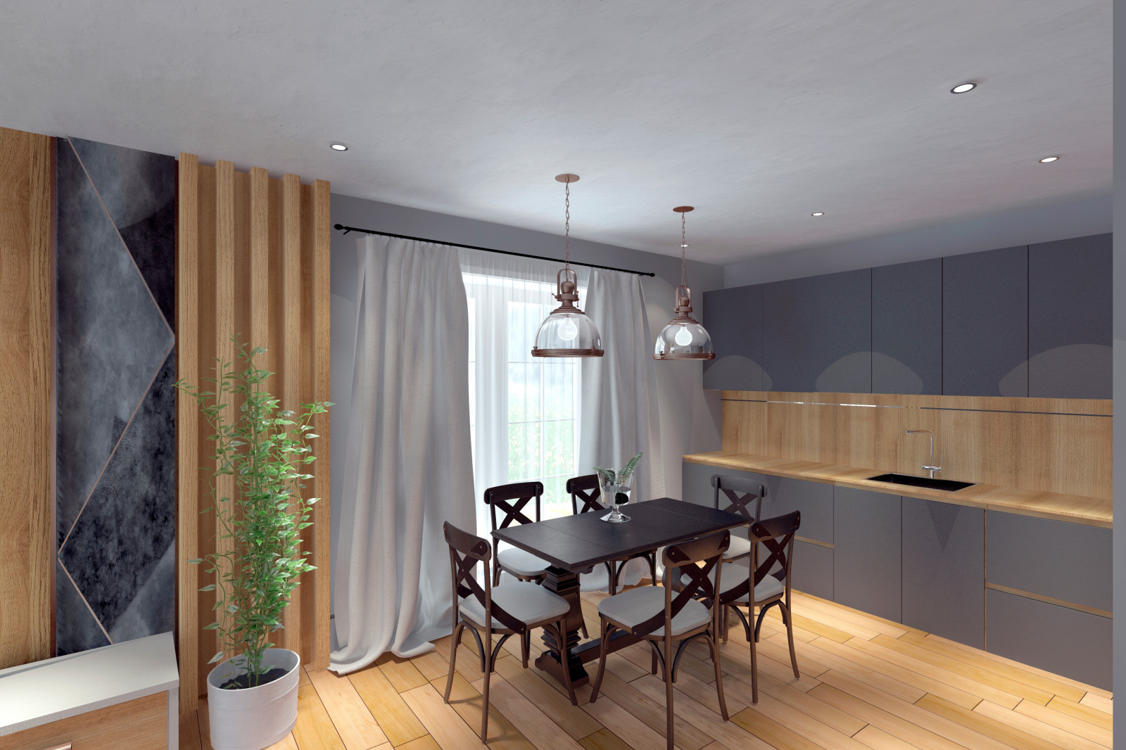 Дом в скандинавском стиле