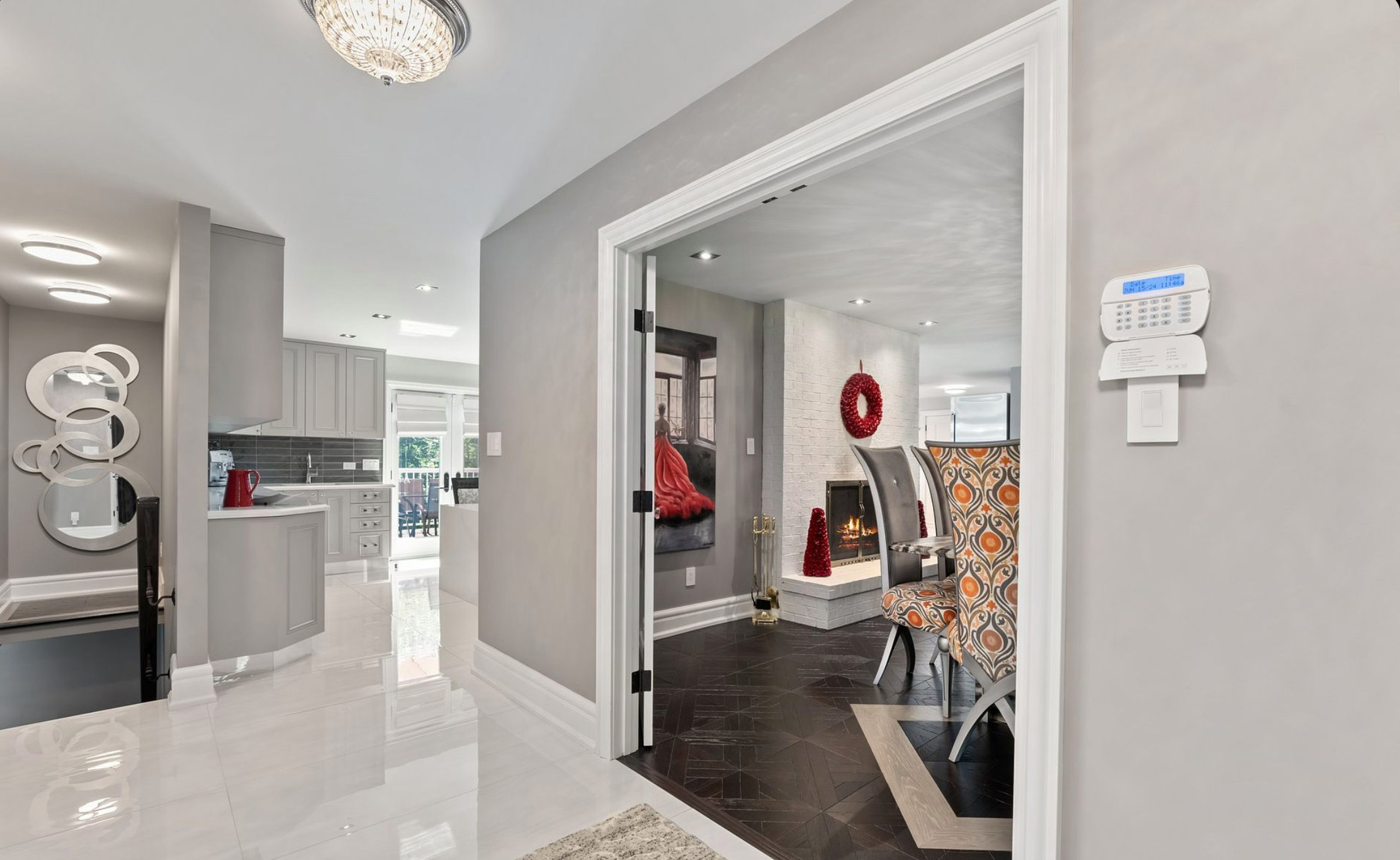Bright entry
