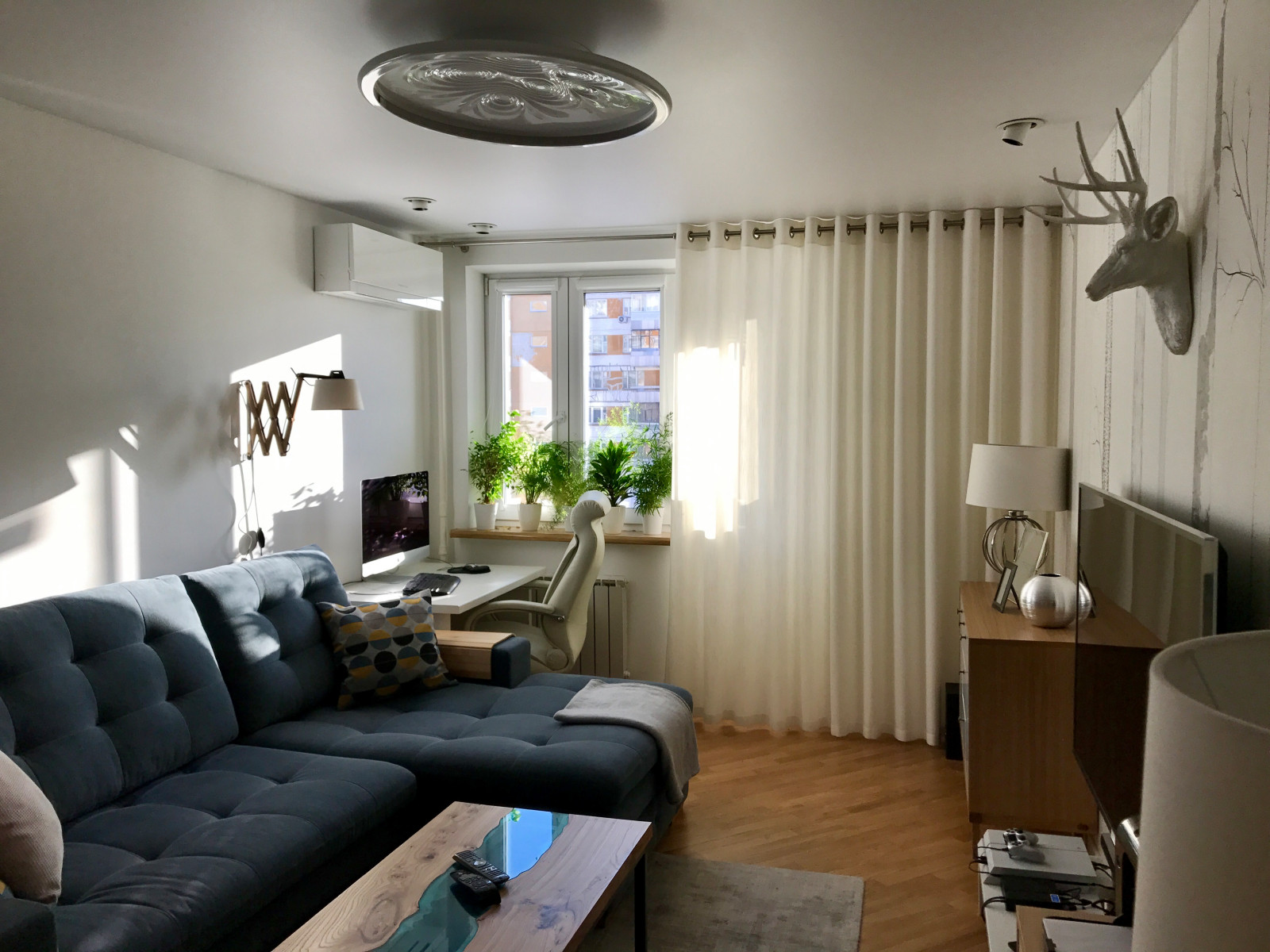 Квартира с скандинавскими элементами