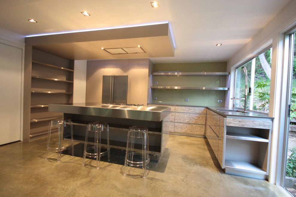 This is an example of an industrial kitchen in Wollongong.