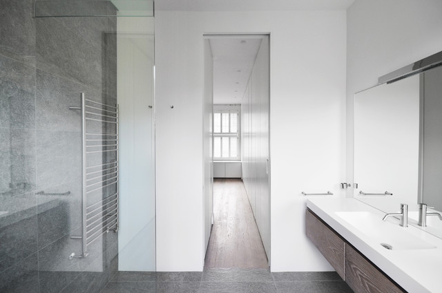 Linear & Square contemporary-badrum